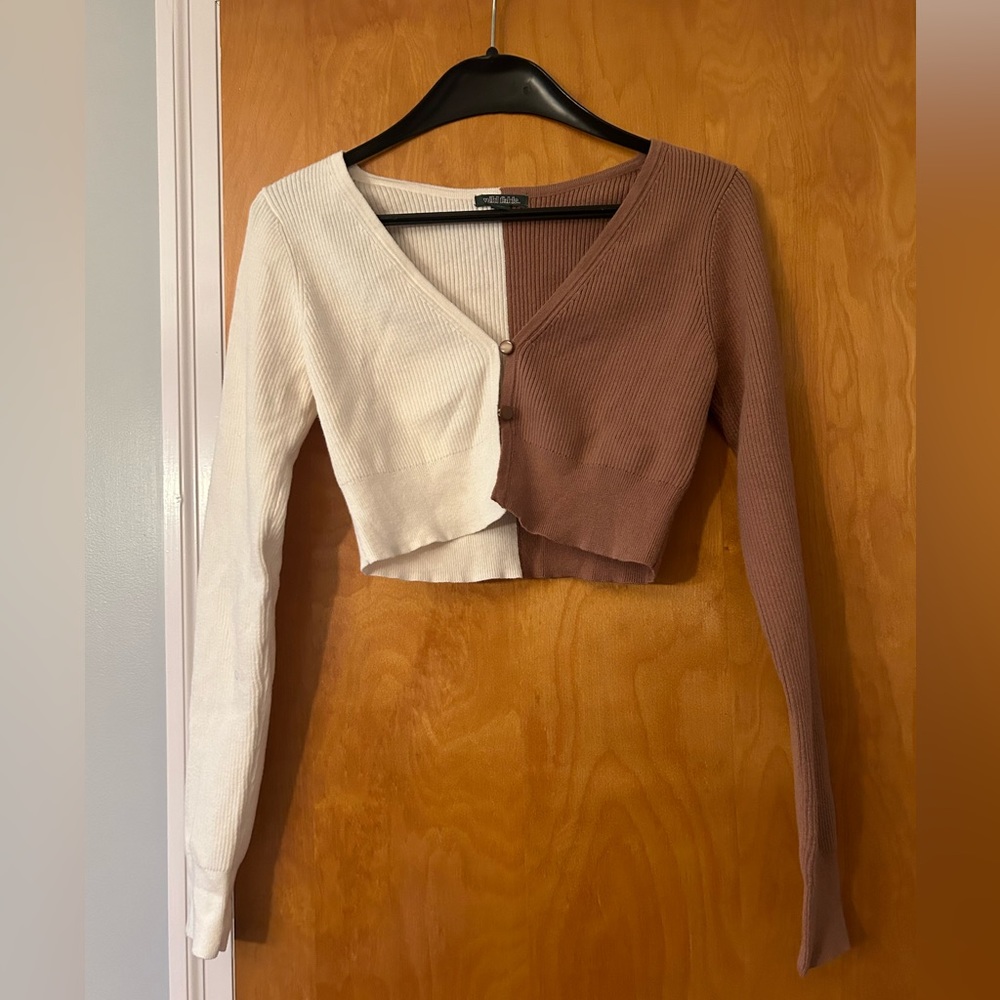 Women’s size small crop sweater